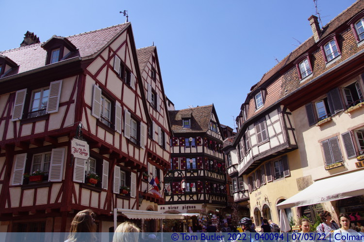 Photo ID: 040094, Half timbered buildings, Colmar, France