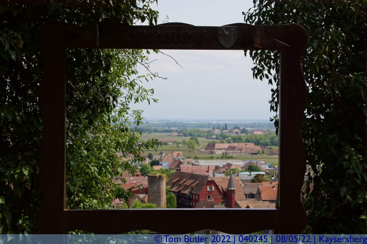 Photo ID: 040245, View over town, Kaysersberg, France
