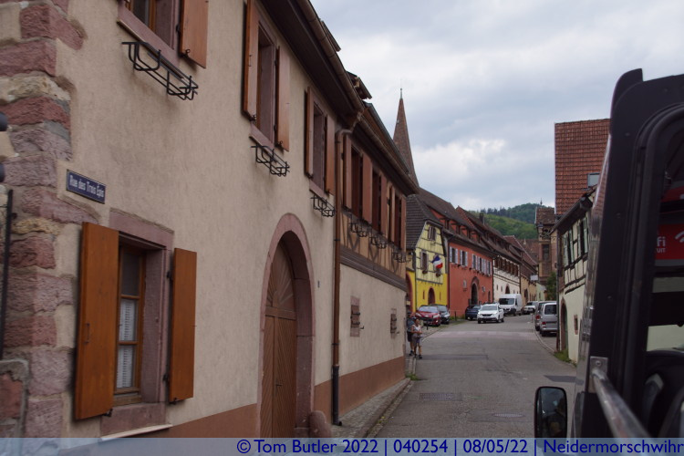 Photo ID: 040254, Heading through town, Niedermorschwihr, France