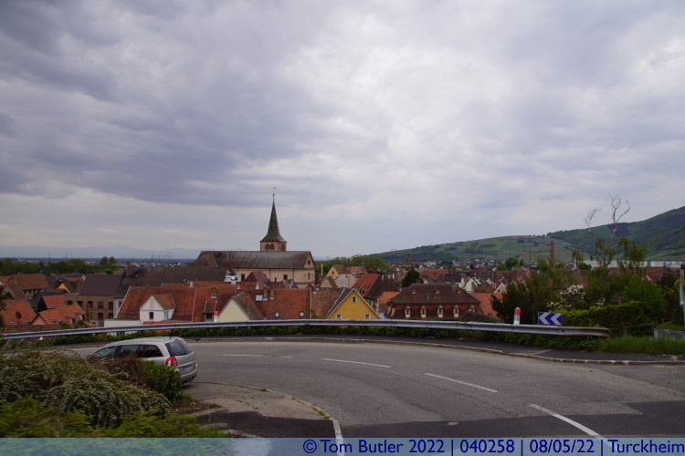 Photo ID: 040258, Descending down to town, Turckheim, France