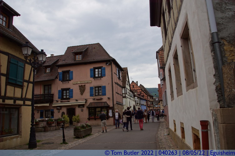 Photo ID: 040263, Heading into the centre of town, Eguisheim, France