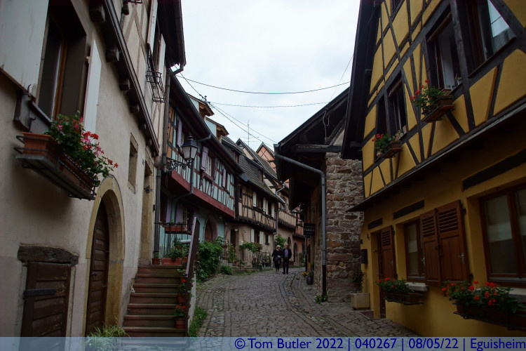 Photo ID: 040267, Walking the ramparts, Eguisheim, France