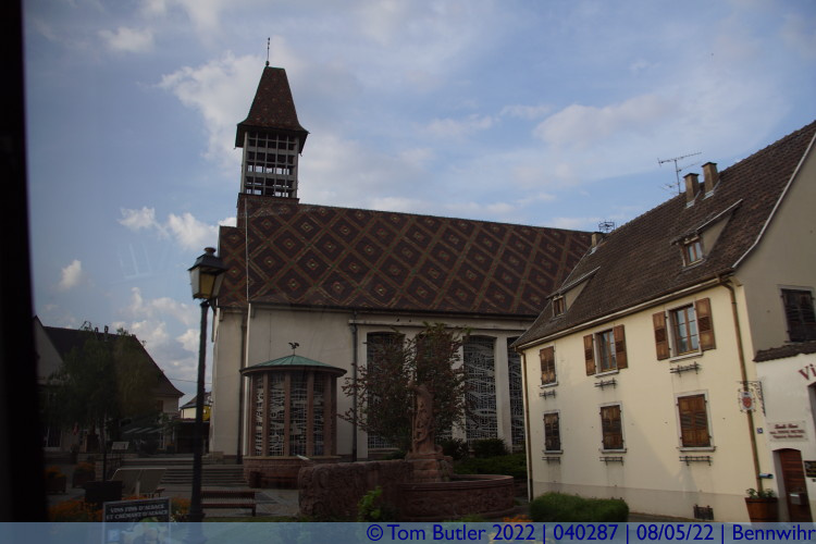 Photo ID: 040287, Bennwihr Church, Bennwihr, France