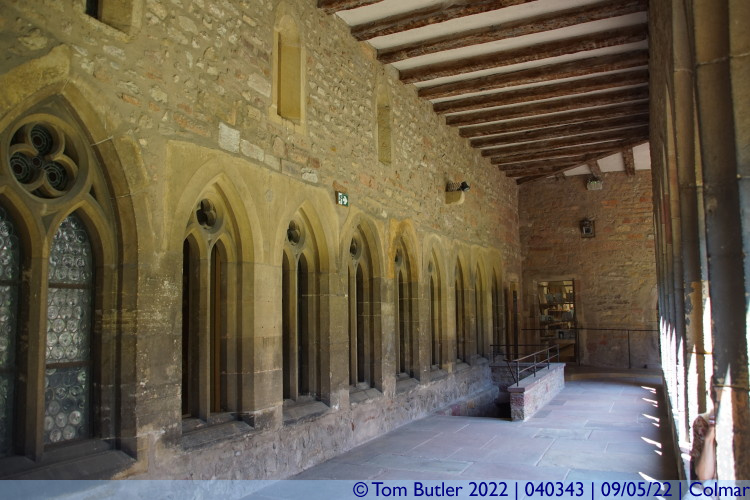 Photo ID: 040343, Cloister of the Museum, Colmar, France