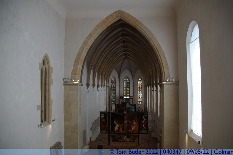 Photo ID: 040347, Inside the chapel of the convent, Colmar, France
