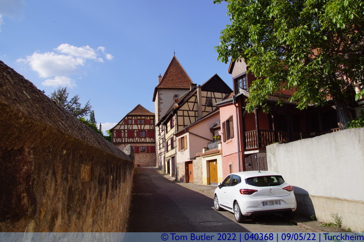 Photo ID: 040368, Approaching the rear gate, Turckheim, France