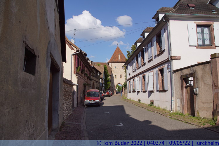 Photo ID: 040374, Behind the gate, Turckheim, France