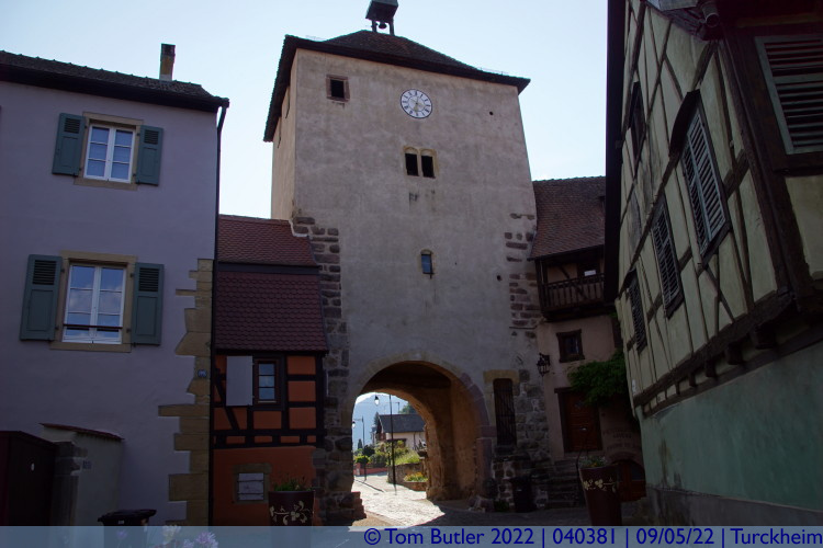 Photo ID: 040381, Behind the gate, Turckheim, France