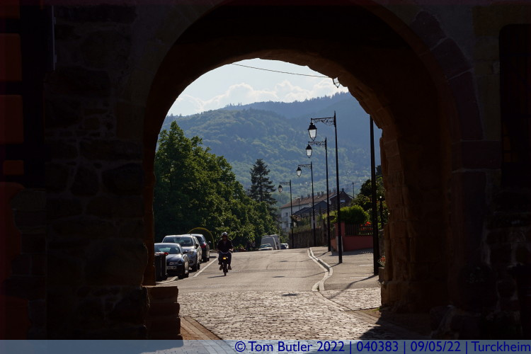 Photo ID: 040383, Looking through the gate, Turckheim, France