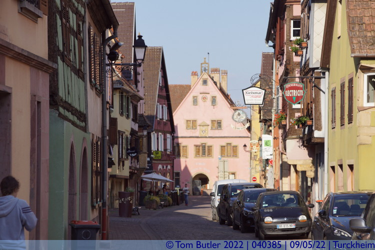 Photo ID: 040385, Looking along the Grand'Rue, Turckheim, France