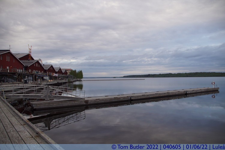 Photo ID: 040605, View from the boardwalk, Lule, Sweden