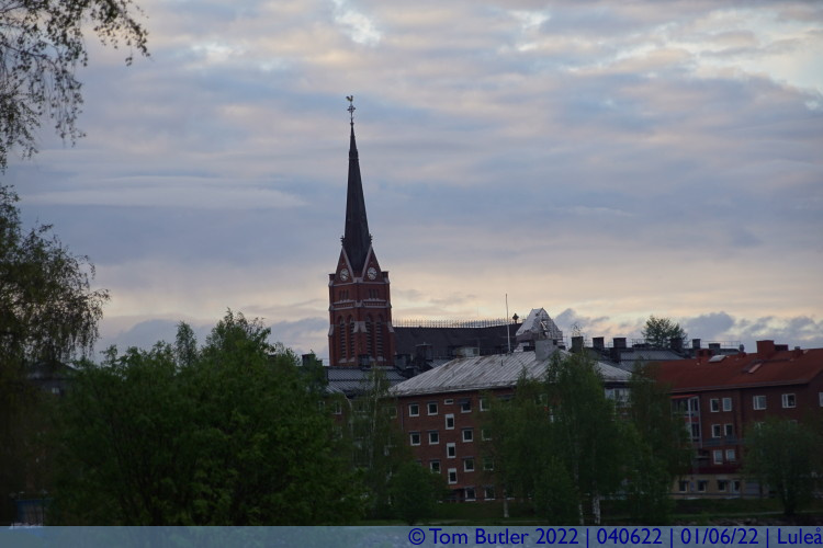 Photo ID: 040622, Cathedral tower, Lule, Sweden