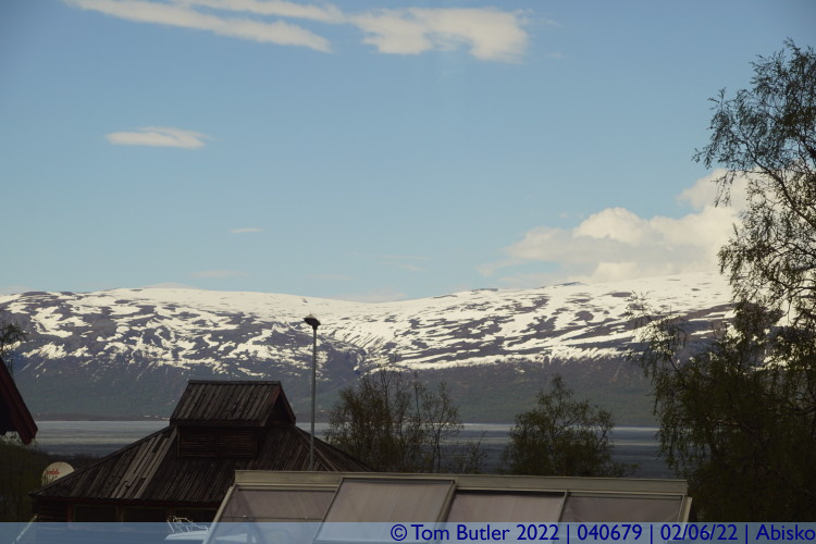 Photo ID: 040679, View from the station, Abisko, Sweden