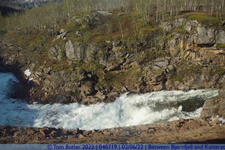 Photo ID: 040719, Powerful stream, Between Bjrnfjell and Katterat, Norway