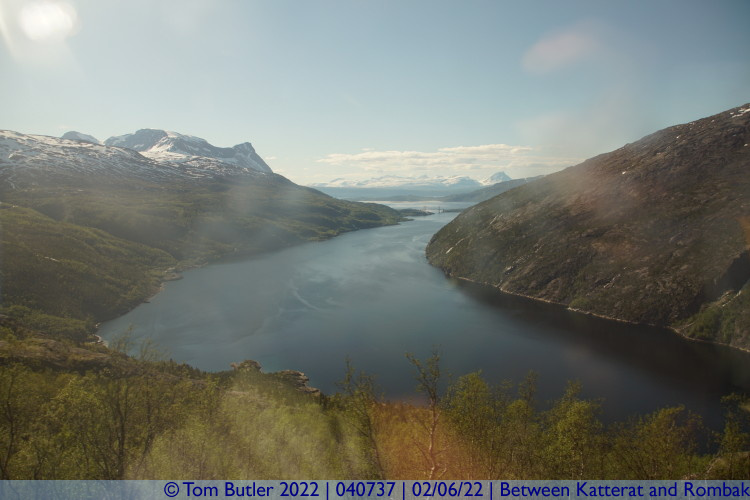 Photo ID: 040737, Looking down the Rombaken, Between Katterat and Rombak, Norway