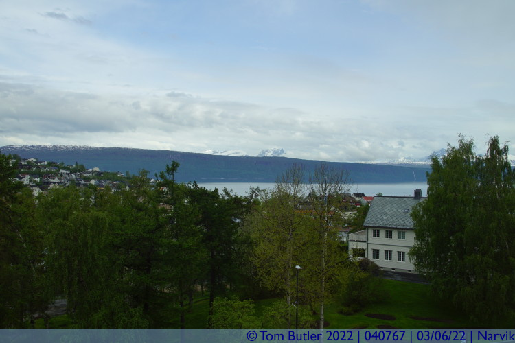 Photo ID: 040767, The Ofotfjord from the hotel, Narvik, Norway