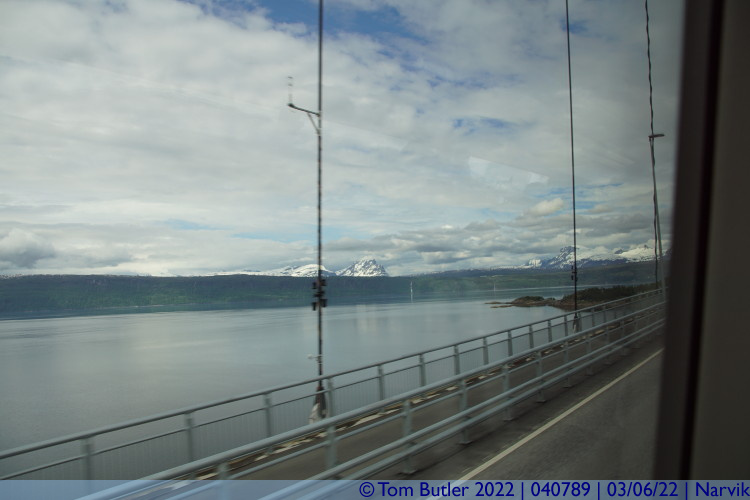 Photo ID: 040789, Ofotfjord splitting into the Herjangsfjord and Rombaksfjord, Narvik, Norway