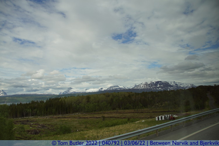 Photo ID: 040792, Travelling through the countryside, Between Narvik and Bjerkvik, Norway