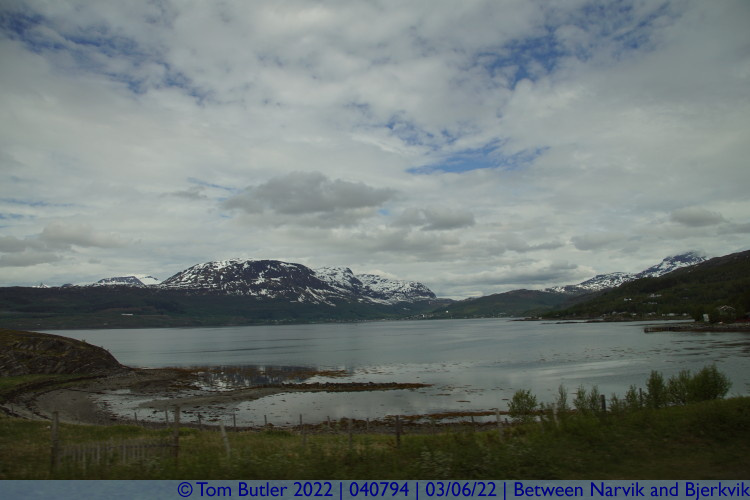 Photo ID: 040794, The Herjangsfjord, Between Narvik and Bjerkvik, Norway