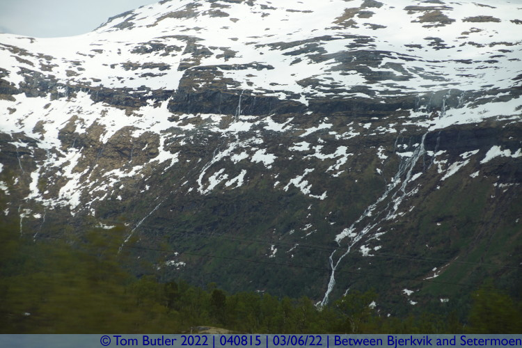 Photo ID: 040815, Waterfalls, Between Bjerkvik and Setermoen, Norway