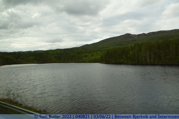 Photo ID: 040821, Lake, Between Bjerkvik and Setermoen, Norway