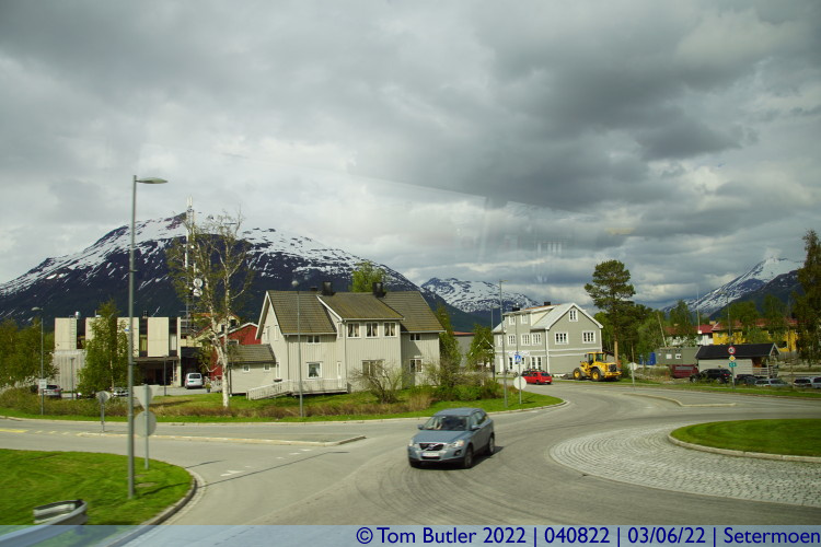 Photo ID: 040822, Entering town, Setermoen, Norway