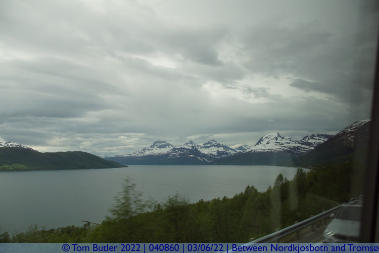 Photo ID: 040860, The Balsfjorden, Between Nordkjosbotn and Troms, Norway