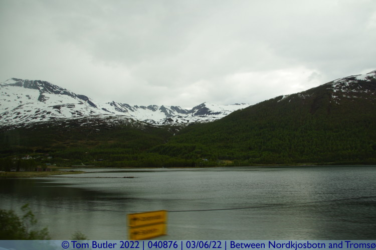 Photo ID: 040876, Head of the Ramfjorden, Between Nordkjosbotn and Troms, Norway