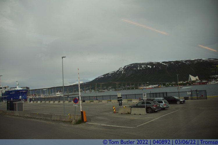 Photo ID: 040892, Tromsbrua from the harbour, Troms, Norway