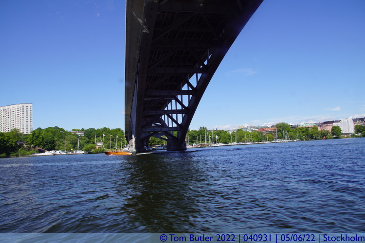 Photo ID: 040931, Under the Vsterbron, Stockholm, Sweden