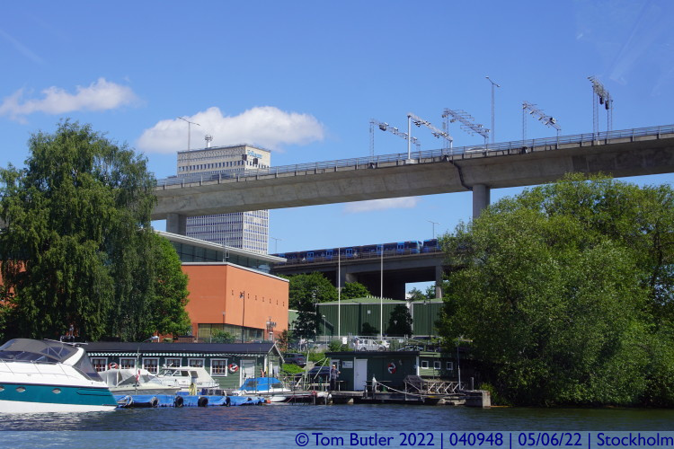 Photo ID: 040948, Entrance to the Lock, Stockholm, Sweden