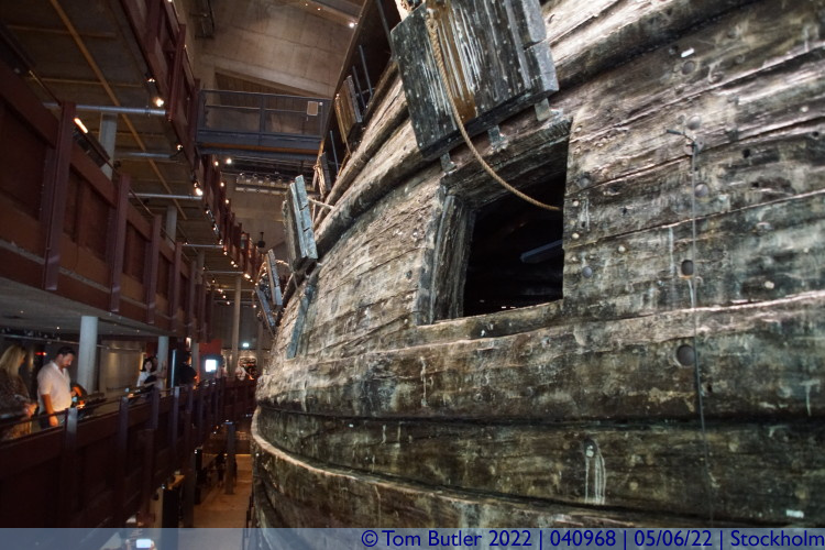 Photo ID: 040968, Cannon Ports - The Vasa's weakness, Stockholm, Sweden