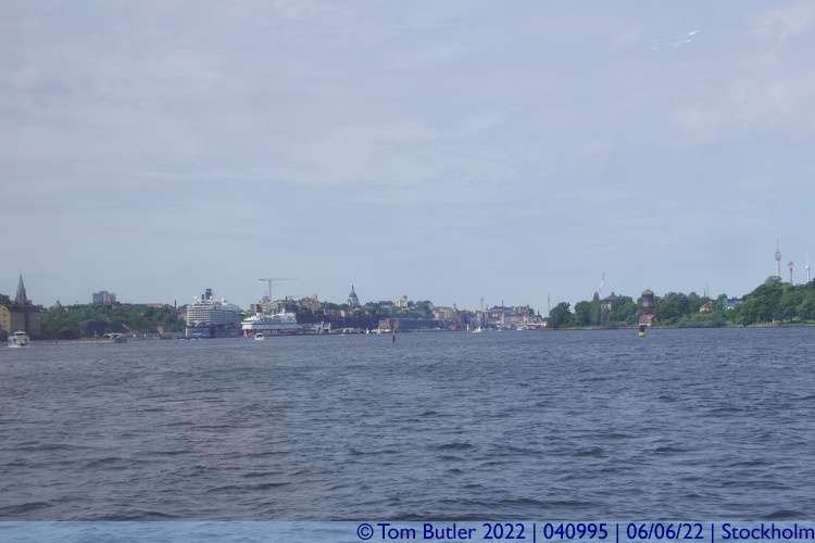 Photo ID: 040995, Looking towards the city centre, Stockholm, Sweden