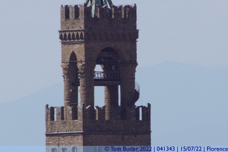 Photo ID: 041343, Tower of the Palazzo Vecchio, Florence, Italy