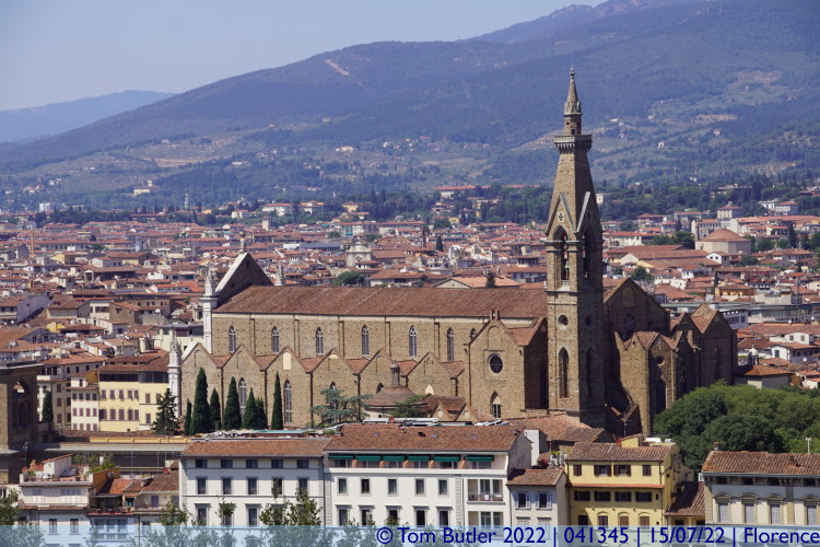 Photo ID: 041345, Basilica di Santa Croce, Florence, Italy