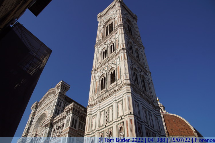 Photo ID: 041388, Bell tower, Florence, Italy
