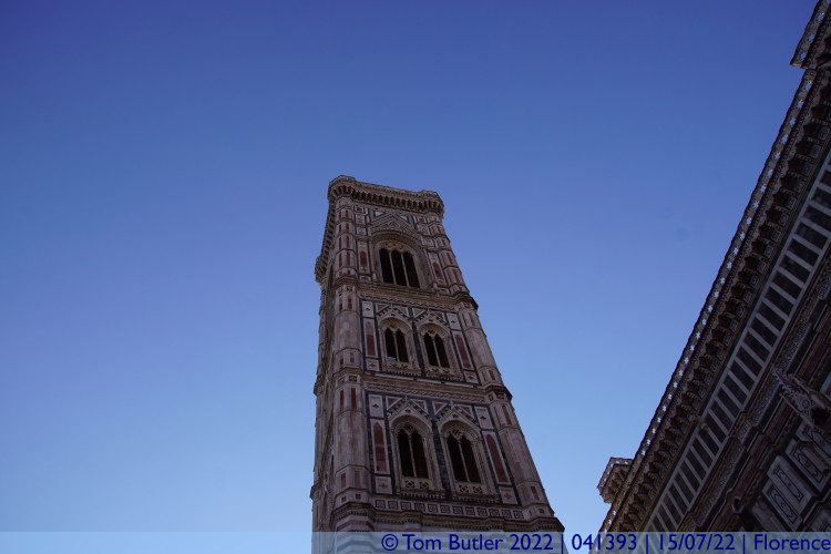 Photo ID: 041393, Bell tower, Florence, Italy