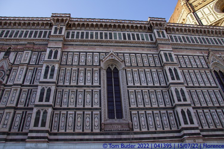 Photo ID: 041395, Side of the Duomo, Florence, Italy