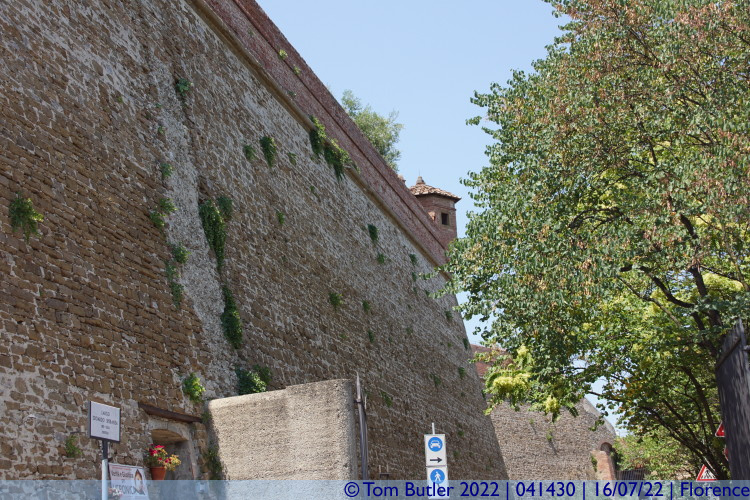 Photo ID: 041430, Walls of the Forti di Belvedere, Florence, Italy