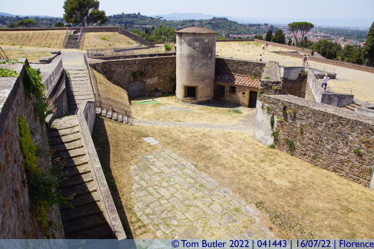 Photo ID: 041443, Inside the fortifications, Florence, Italy
