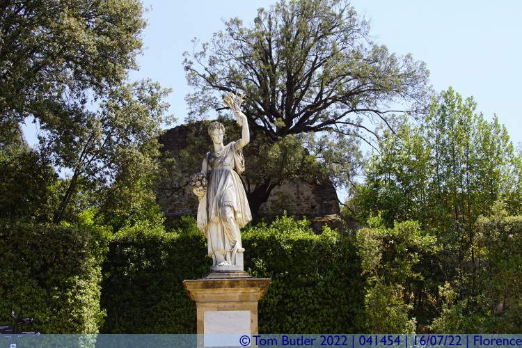 Photo ID: 041454, Top of the gardens, Florence, Italy