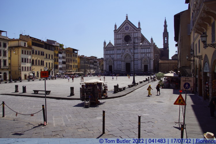 Photo ID: 041483, Piazza di Santa Croce, Florence, Italy