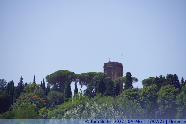 Photo ID: 041487, Tower of San Miniato al Monte, Florence, Italy