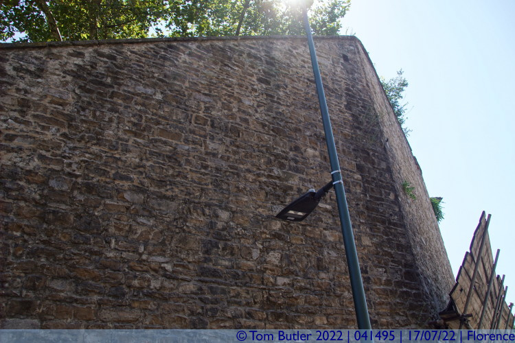 Photo ID: 041495, Walls of Porta Romana, Florence, Italy
