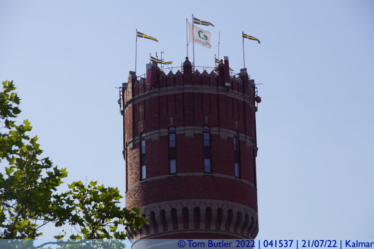 Photo ID: 041537, Top of the water tower, Kalmar, Sweden