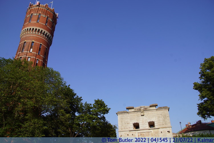 Photo ID: 041545, Water tower and fortifications, Kalmar, Sweden