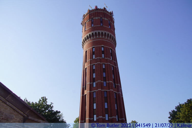 Photo ID: 041549, Water tower, Kalmar, Sweden