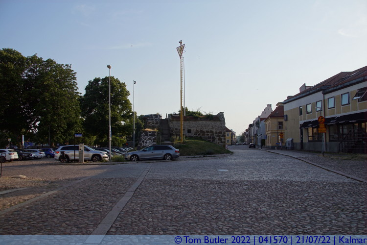 Photo ID: 041570, Part of the city walls, Kalmar, Sweden