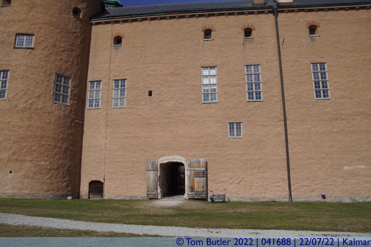 Photo ID: 041688, Between the fortifications and the palace, Kalmar, Sweden