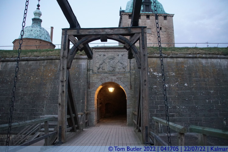 Photo ID: 041705, Castle Entrance, Kalmar, Sweden